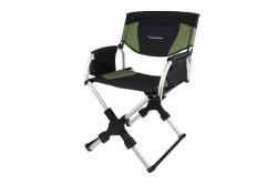 Kaufmann Chair Ultra Compact Directors in Green & Black