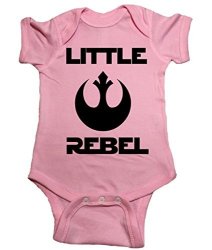 Clothing Ilion Co Star Wars Baby One Piece Little Rebel Bodysuit 18 Month Pink