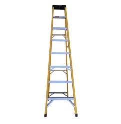Ladder 8 Step Single Sided Partial Fibre-glass
