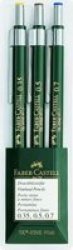 Faber-Castell Tk-fine Mechanical Pencil Drafting Set - 0.35MM 0.5MM 0.7MM Set Of 3