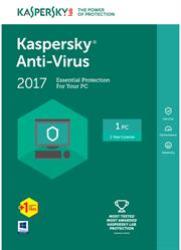 Kaspersky Anti-Virus 2017-1 User DVD