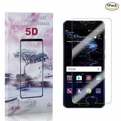The Grafu Huawei P10 Screen Protector Tempered Glass Drop Fall Protection 9H Hardness Ultra Clear Screen Protector For Huawei P10 1 Pack