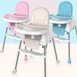 Baby 3-IN-1 Feeding Chair With Booster Seat Beige