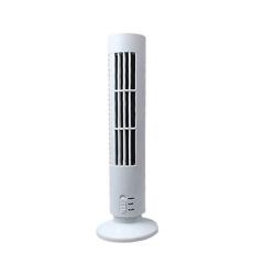 Sepastine USB Laptop PC MINI No Leaf Air Conditioner Cooling Cool Desk Tower Fan Bladeless Color : White