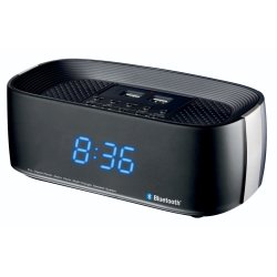 TEAC Bluetooth Alarm Clock Radio Q7-SILVER