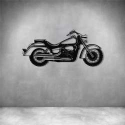 Motorcycle 1 - Matt Silver L 900 X H 600MM