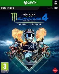 Monster Energy Supercross 4: The Official Videogame Xbox Series New