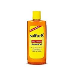 SULFUR8 Deep Cleaning Shampoo For Dandruff 7.5 Oz Pack Of 3