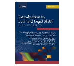 Introduction To Law And Legal Skills In South Africa Paperback Softback