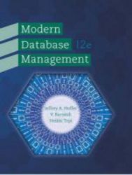 Modern Database Management Hardcover 12th Edition