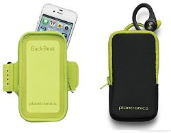Plantronics Fit Reversible Armband High Vis Reflector Front Running Gym Workout Mobile Phone And Plantronics Backbeat Bluetooth Headphones Holder Water Resistant Fits Iphone 6