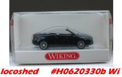 Volkswagen Eos Cabriolet Black 1:87 Wiking New+orig.pack. H0620330bwiking