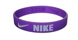 Nike Baller Bracelets Purple With White Letters