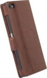 Krusell Ekero FolioWallet for Sony Xperia Z5 in Compact Brown