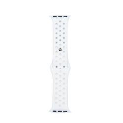 Carier Silicone Sport Replacement Apple Watch Band 38 40 41MM M l - Ice