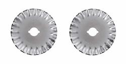 Pinking blades for rotary cutter 45mm (for Olfa, Fiskars, Dremel