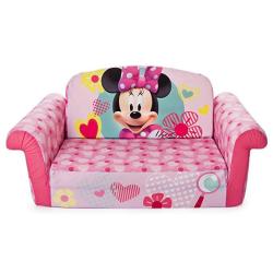Marshmallow Furniture Children's 2 In 1 Flip Open Foam Sofa Minnie Mouse By Spin Master Multicolor