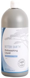 Better Earth 1l Dishwashing Liquid Scent Free