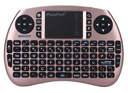 iPazzPort Wireless Mini Keyboard with Touchpad Combo for Raspberry Pi 3/Google S 