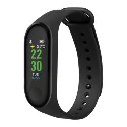 Amplify Smart Band With Heart Rate Monitor - Activity Series - Black