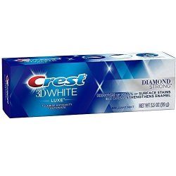 Crest 3D White Luxe Diamond Strong Toothpaste 3.5 Oz Pack Of 2