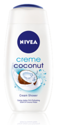 Nivea Creme Coconut Shower Cream - 250ml