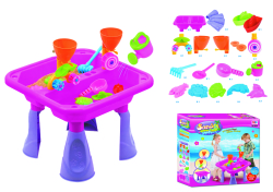 Sand And Water Sand & Water Table Pink 23 Piece