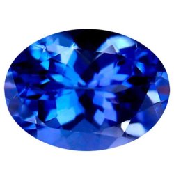 1.09ct Tanzanite Gisa Certified Vivid Exceptional Violet Blue Vvs Vb7 7