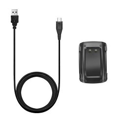 Samsung Gear Fit 2 Charger Benestellar 3.3FT 1M Charger Cradle Charging Cable For Samsung Gear Fit 2 SM-R360 Smart Watch Black