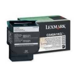Lexmark C540A1KG Black Laser Toner Cartridge