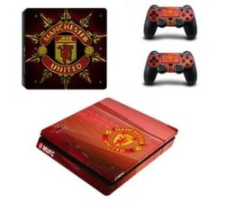 Skin-nit Decal Skin For PS4 Slim: Manchester United 2016 New Version