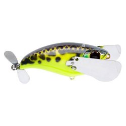 Jack All JPOMP79-YF Pompadour 79 Top Water Frog Lure Yellow