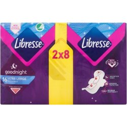 Libresse Goodnight Ultra Goodnight + With Wings 16 Pads