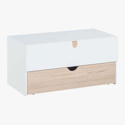 Stige Storage Drawer Unit - Pine white