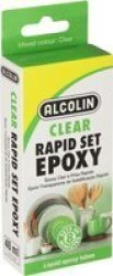 Alcolin 2 X 20 Ml Epoxy Liquid Rapid Set Clear
