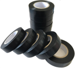 Noble Pvc Insulation Tape 20 Metre Length Black Pack Of 10- Water Resistance And Flame-retardant High Adhesion Level No Electrical Conductivity Suitable For Most