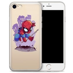 Spider-man Deadpool Batman Harley Quinn Joker Wonder Woman Jelly Clear Case For Apple Iphone 6 6S Plus 5.5" Spider-man
