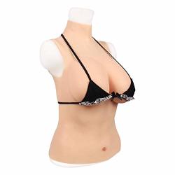 F Cup Realistic Boobs Silicone Breast Forms Bodysuit Fake Boobs Crossdresser