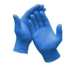 Blue Nitrile Powder Free Disposable Gloves - 1000 Gloves - Extra Large