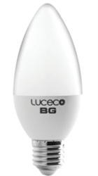 Luceco E27 Candle 3W LC27W3W20 2-LE Warm White 2 Pack