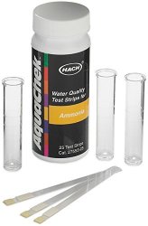 Hach 2755325 Ammonia Nitrogen Test Strips 0-6.0 Mg l
