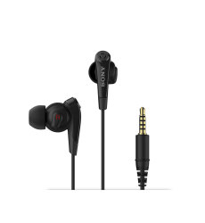 Sony Nc31es Original Stereo Noise Cancelling Headset Black