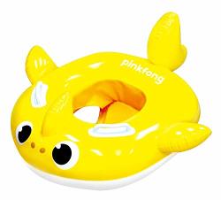 Baby Shark Inflatabe Kids Swim Seat Float Boat Swimming Ring Pool Accessories For The Age Of 3 6 Years 22-44 Lbs