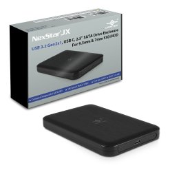 Vantec Nexstar Jx Series- USB 3.2 GEN2X1 10GBPS - USB C- 2.5" Sata Drive Enclosure For 9.5MM & 7MM Ssd hdd