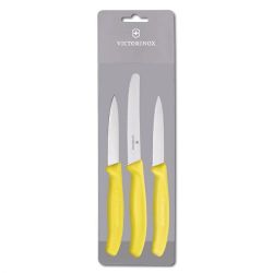 Victorinox Swiss Army Victorinox - Paring Knife Set 3PIECEE Yellow