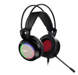 Hexgears GH103 Gaming Vibration Headphones 7.1 Surround - Black
