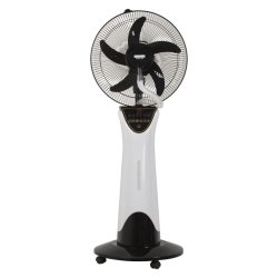 Portable Rechargeable Misting Fan With LED Light