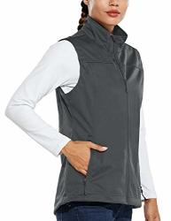 Baleaf Women's Lightweight Vest Softshell Sleeveless Jacket
