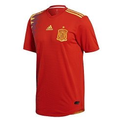 Adidas Spain Home Soccer Authentic Jersey Fifa World Cup Russia 2018 M