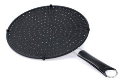 Mastrad Silicone Splatter Screen For Pans Up To 13.5"- High Heat Resistant And Features A Stay-cool Handle - Prevents Splashes To Keep Cook-top Clean